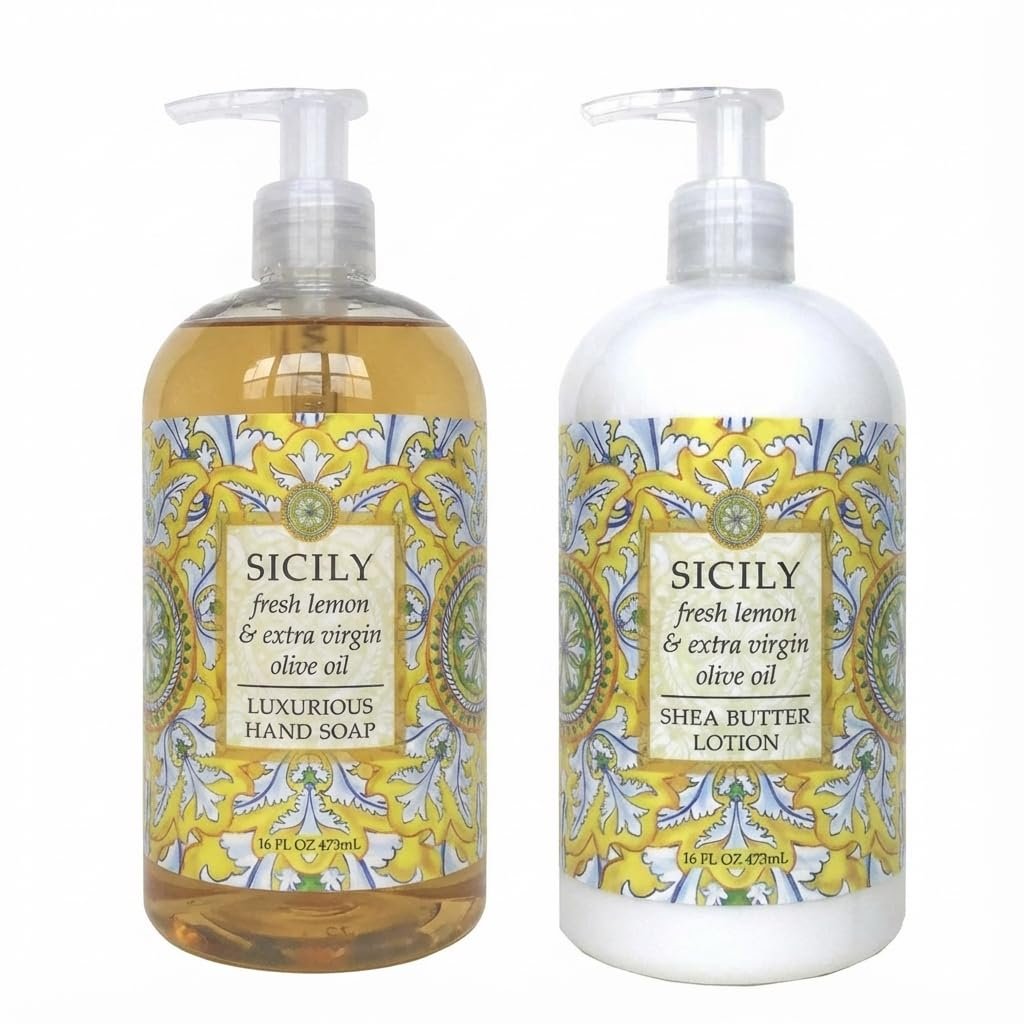 Greenwich Bay Trading Company Sicily Soap and Lotion Set 16oz Size