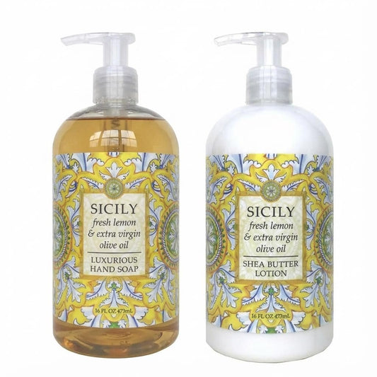 Greenwich Bay Trading Company Sicily Soap and Lotion Set 16oz Size