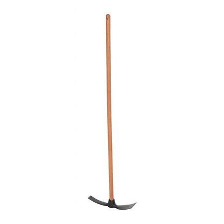 Garden Hoe Mattock, 31/8lb., 51" Handle