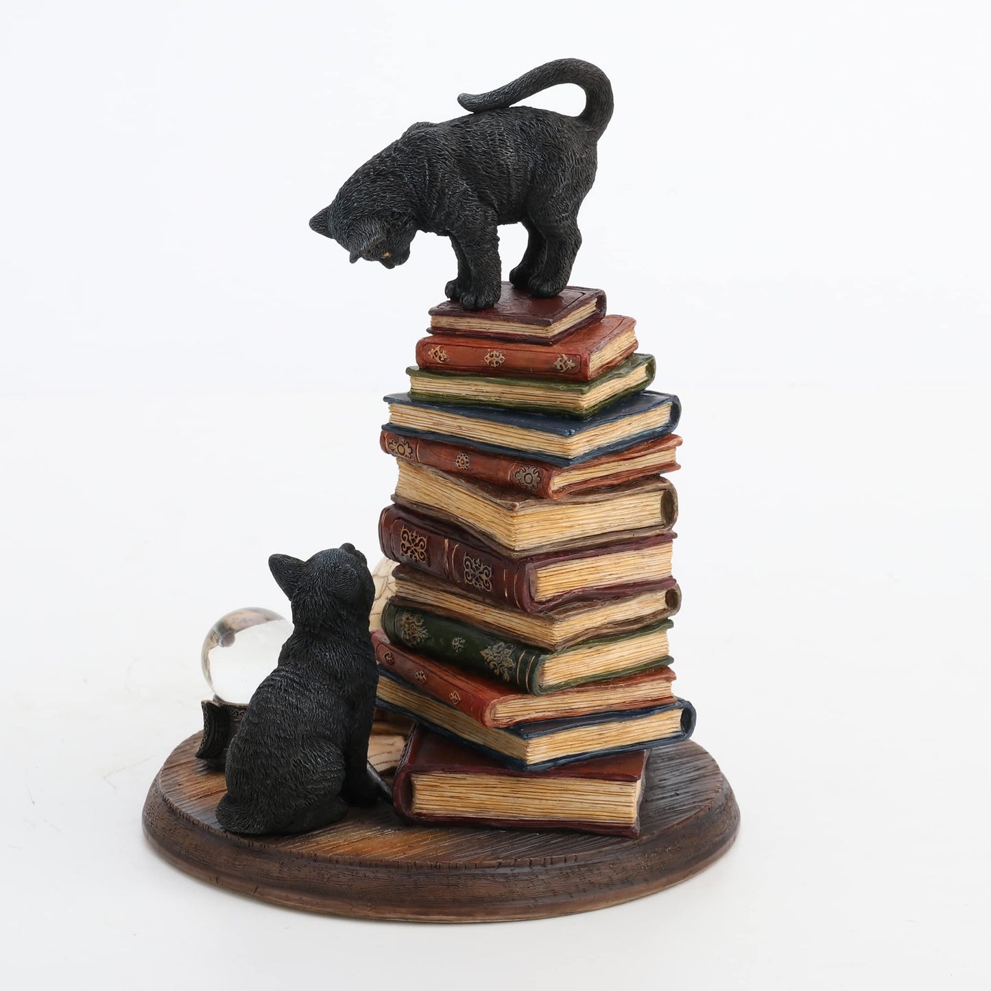 Veronese Design 7 1/4 Inch The Moral High Ground Resin Cat Figurine Hand Painted Finish