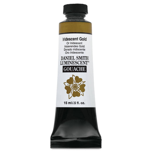 DANIEL SMITH Extra Fine Gouache - Iridescent Gold, 15 ml Tube