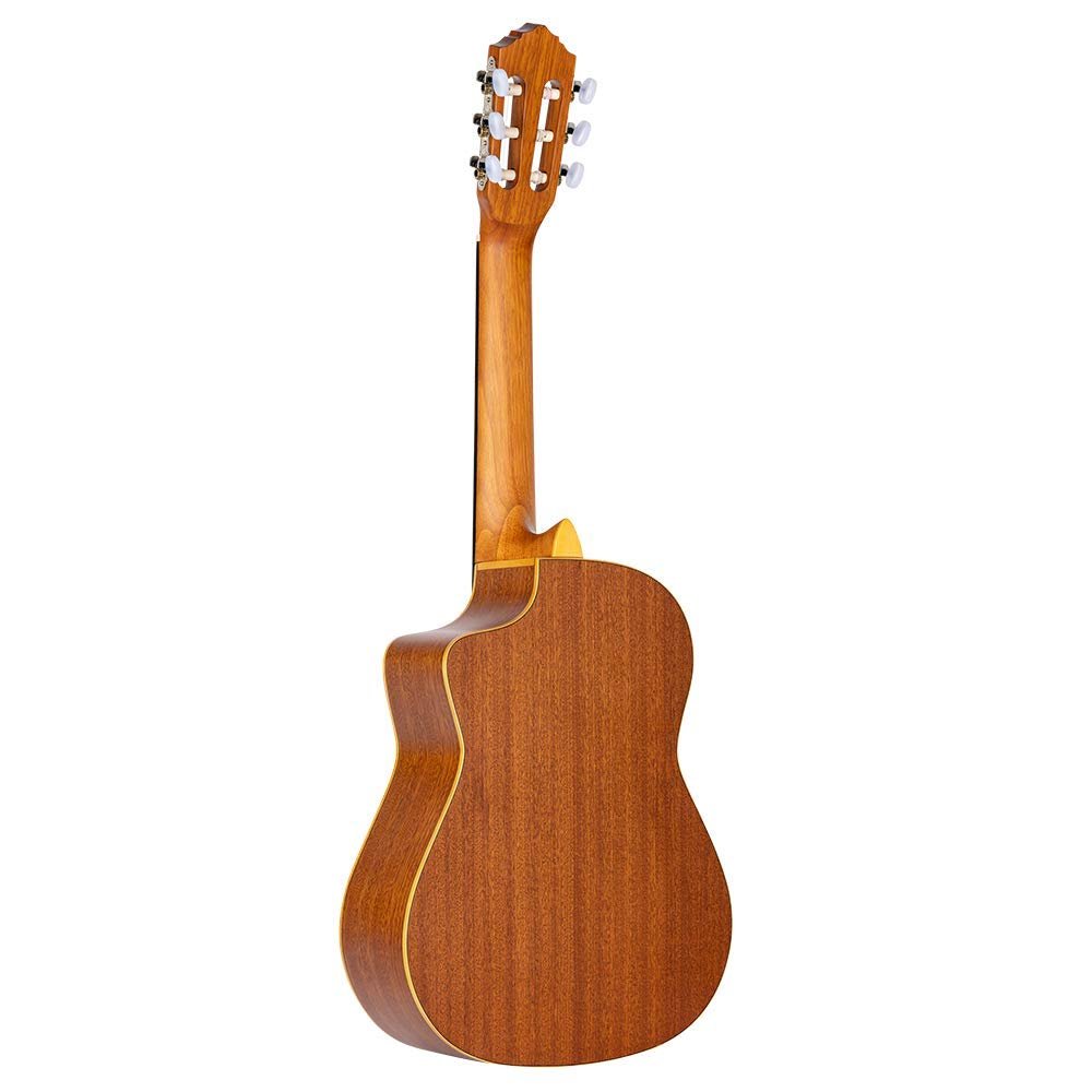 Ortega Guitars Requinto Series Pro 6 String Acoustic Guitar, Right (RQ39)
