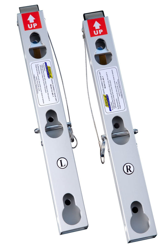 KeyLok Base Units (pairs) for Attaching/Detaching KeyLok Ladder Levelers (NOT Included)