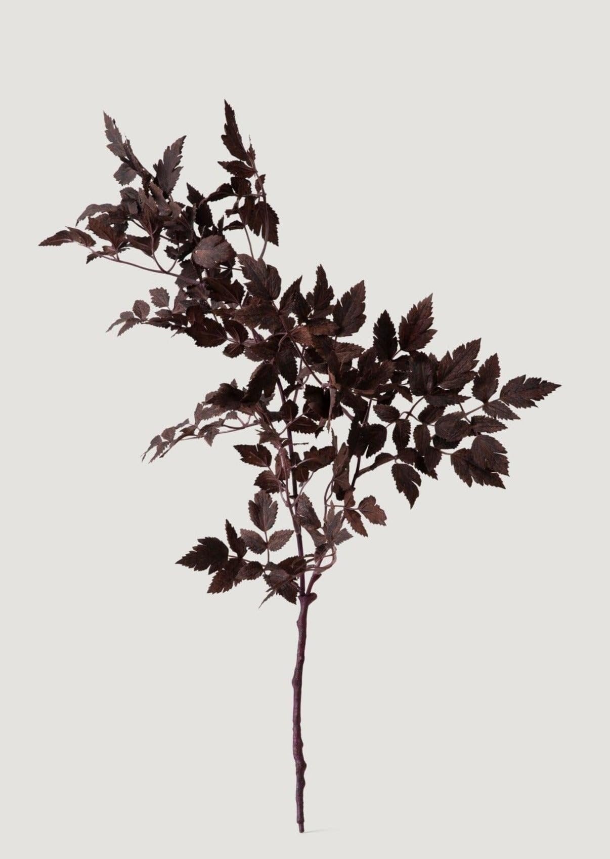 Afloral Sale Fake Plants | New Plum Artificial Cimicifuga Plant Leaf Spray - 31"