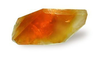 SoapRocks TS Pink Amber Citrine Soap that looks like a Rock ~ 6 oz. Gem Rocks Birthstone Jabón Gemstone