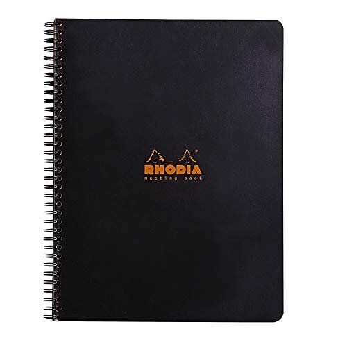Rhodia Wirebound Meeting Book, Pre-Printed