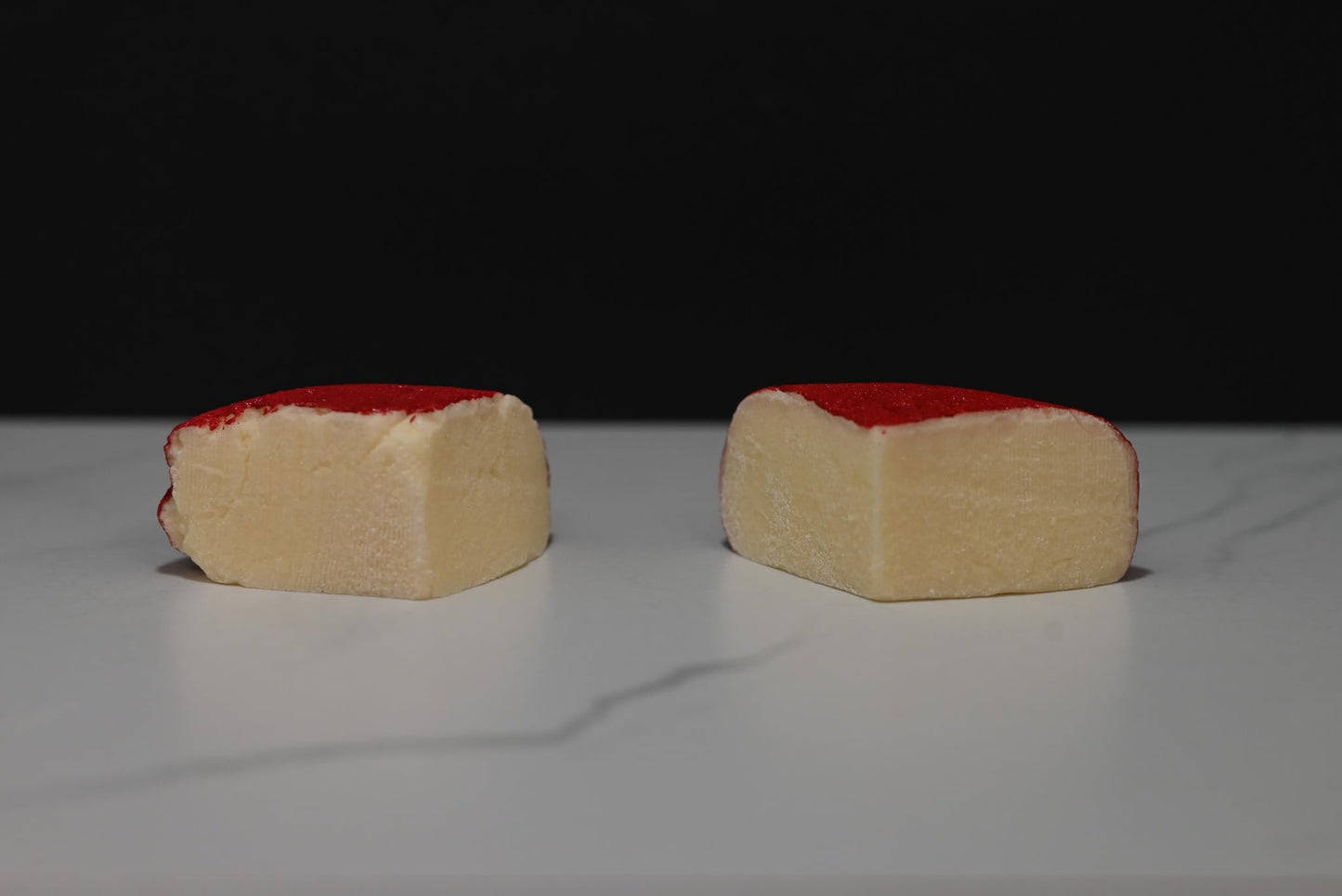 Fake Gouda Wedges with Red Rind (set of 2)