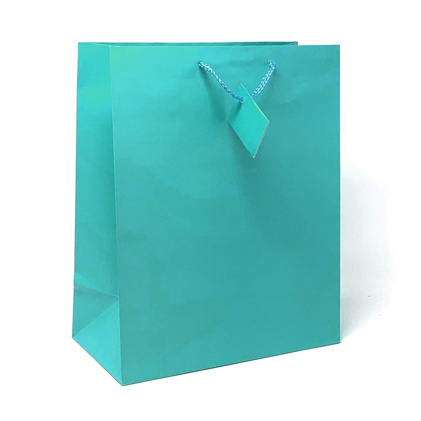 allgala Gift Bags, 12 Pack 13x10x5.5 Inch Large Silver Gift Bags with Handles for Birthday, Wedding, Party Supplies, Baby Shower, Holidays, Chirstmas