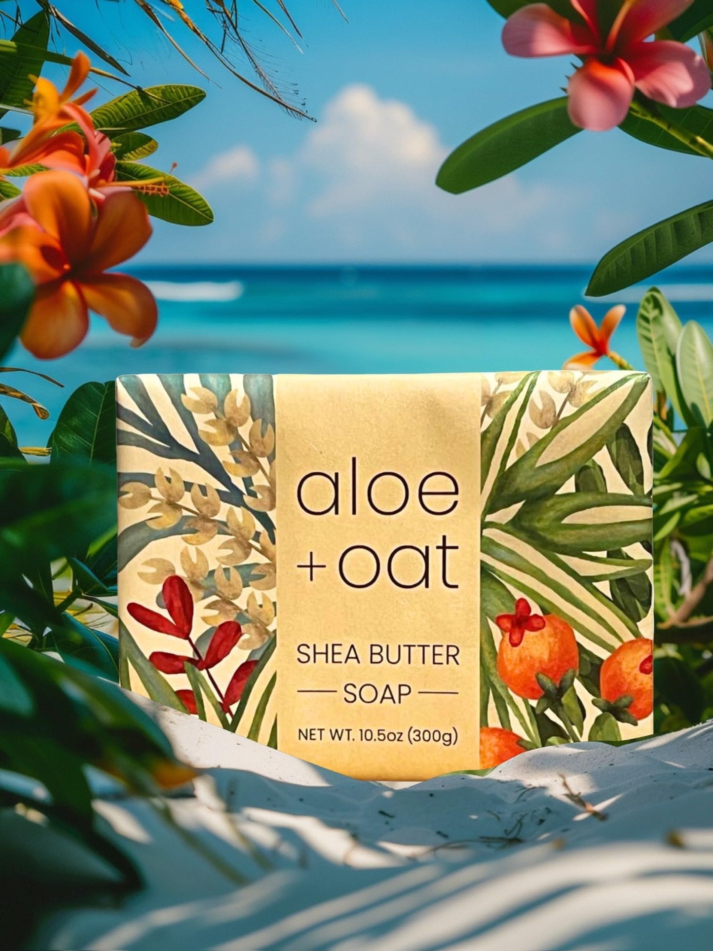 Greenwich Bay Trading Company Aloe Oat Soap Bar, 10.5 oz