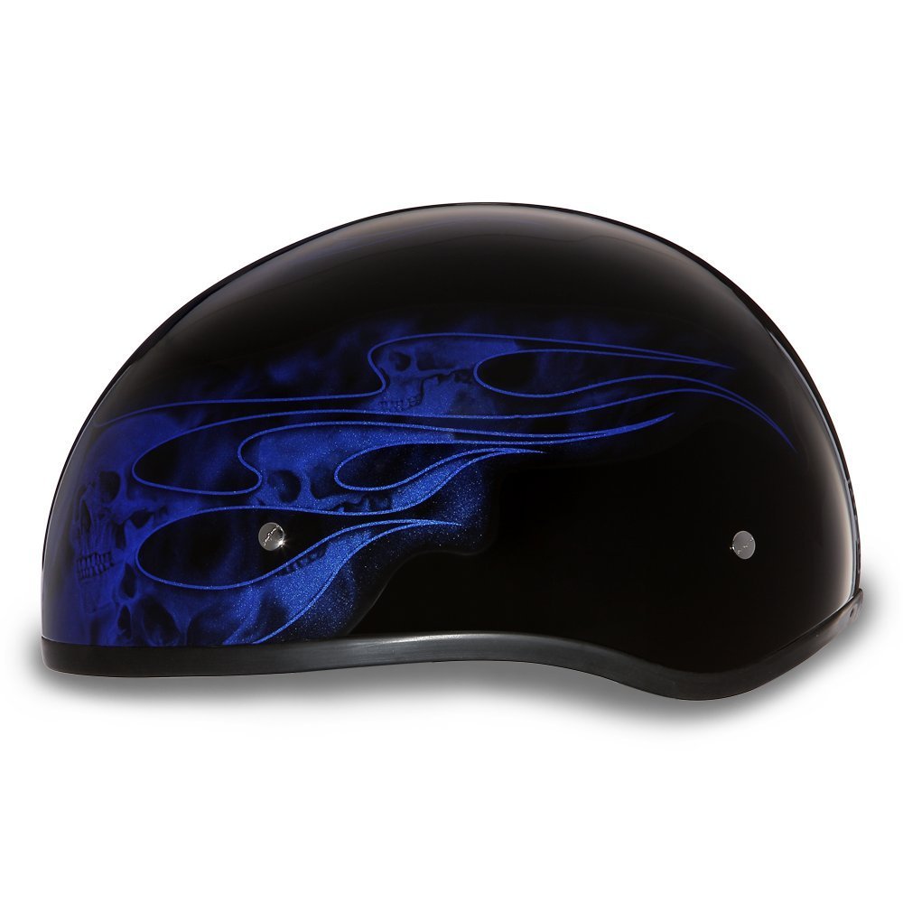 Daytona Helmets Half Skull Cap Motorcycle Helmet – DOT Approved [Graphics]…