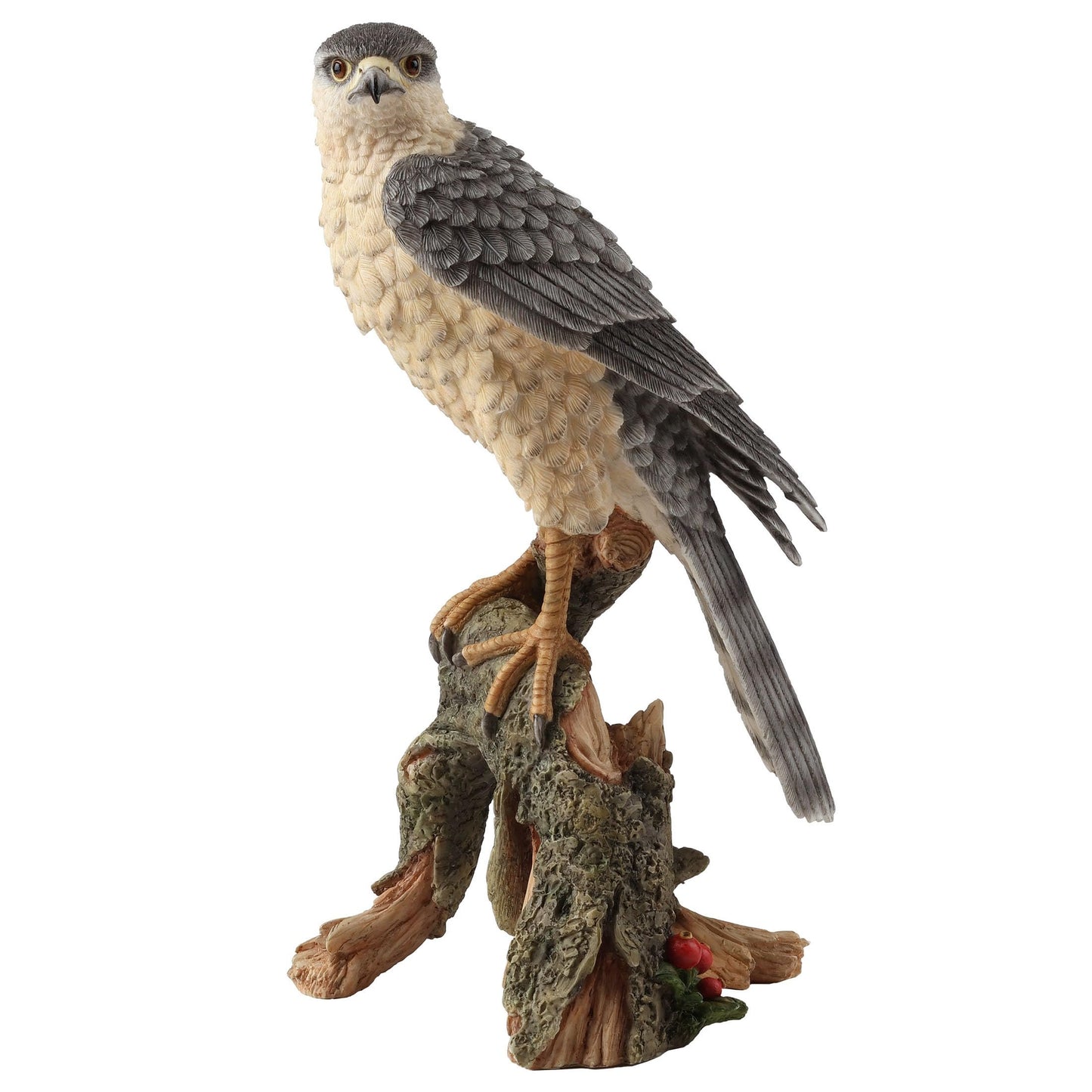 Veronese Design 11 1/8 Inch Sparrow Hawk Hand Painted Polyresin Figurine Animal Sculpture