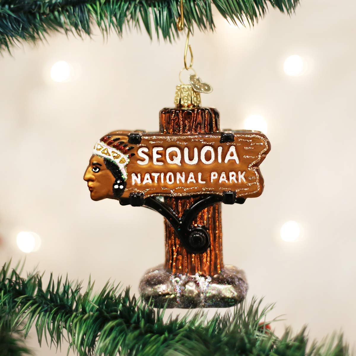 Old World Christmas State Parks Glass Blown Ornaments for Christmas Tree
