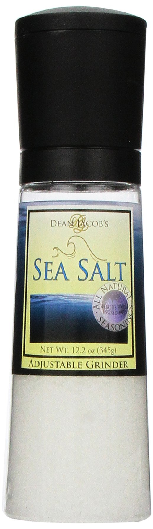 Dean Jacobs Sea Salt, 12.2-Ounce Extra Large Grinder