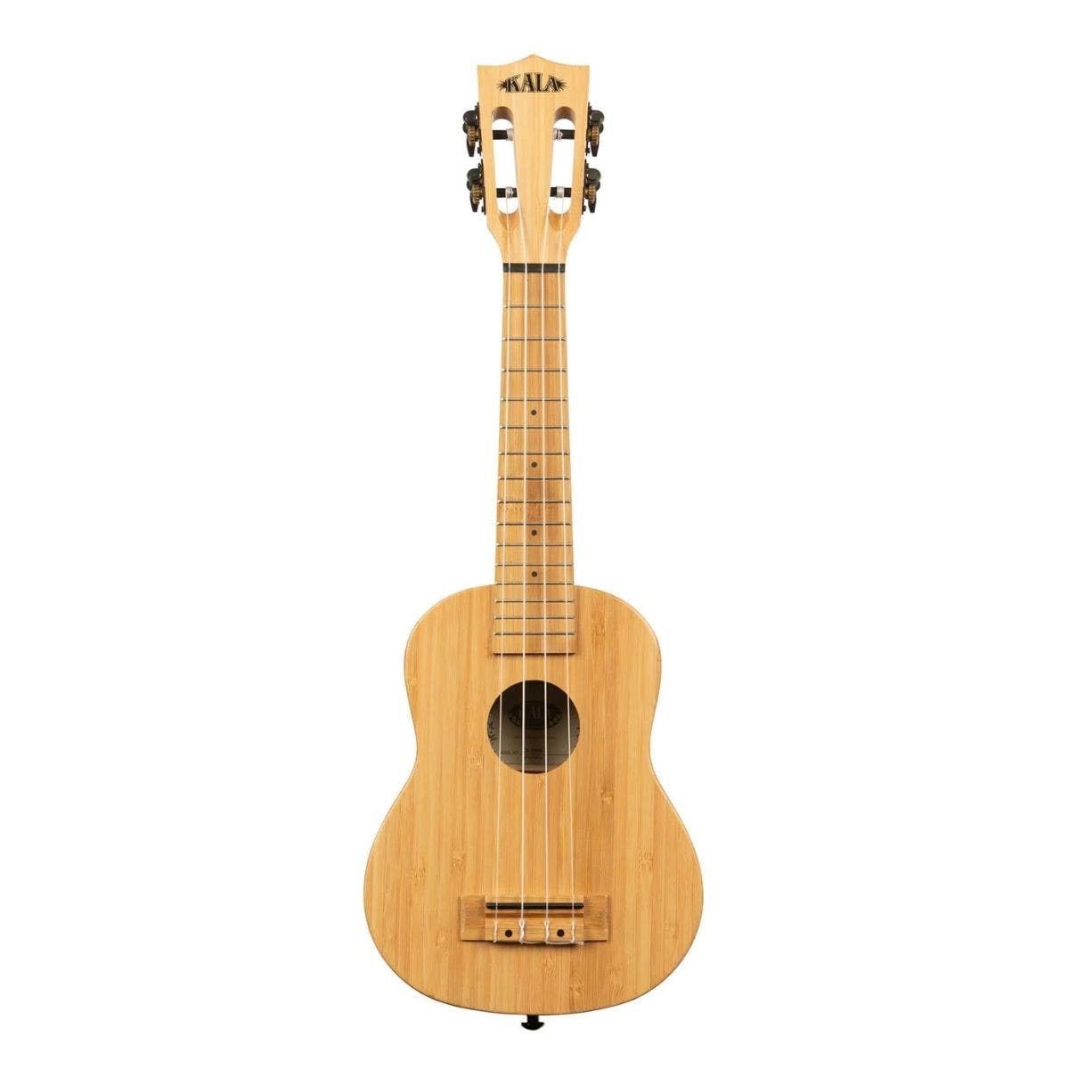 Kala Brand Music Co. Bamboo Collection, 4-String Ukulele, Right, Natural, Soprano (KA-BMB-S)