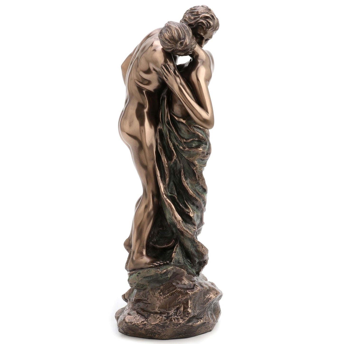 Veronese Design 11 Inch The Waltz Nude Lovers Cold Cast Resin Bronze Finish Statue Camille Claudel Replica