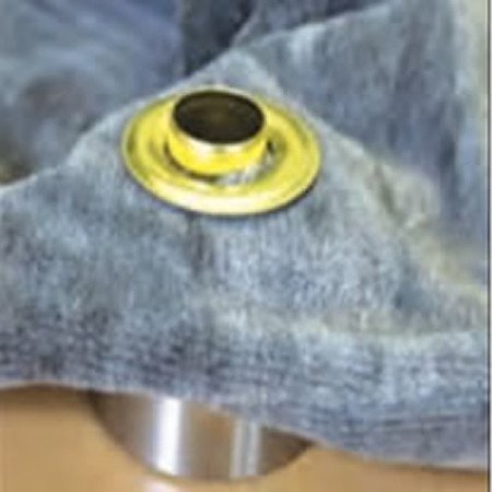 C. S. Osborne & Co. No. K232-3 "Set it Your Self" Home/ Hobby Tool and Grommet Kit - NICKEL Size 3 (MPN # 13267)