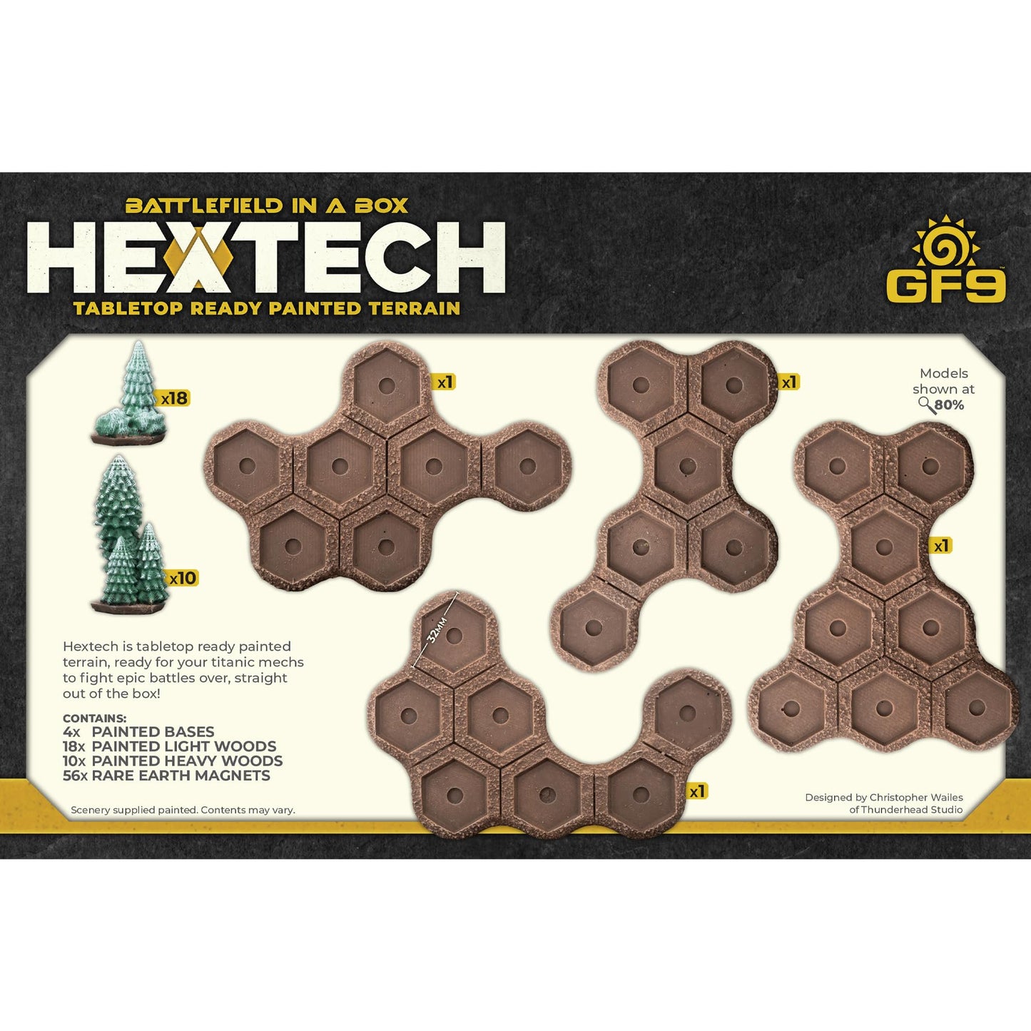 Gale Force Nine - Hextech - Winter Light & Heavy Woods