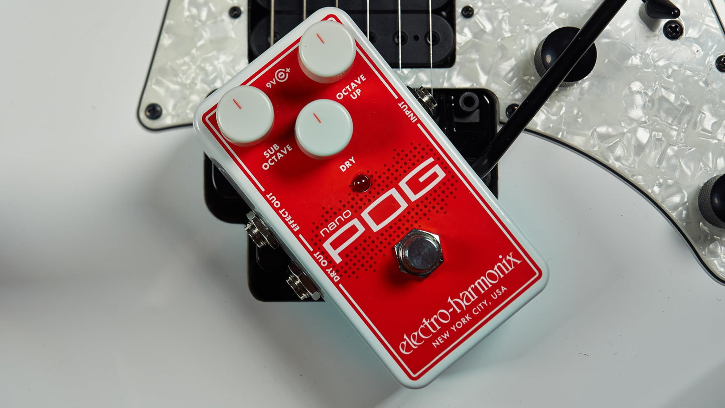 Electro-Harmonix Nano POG Polyphonic Octave Generator Pedal