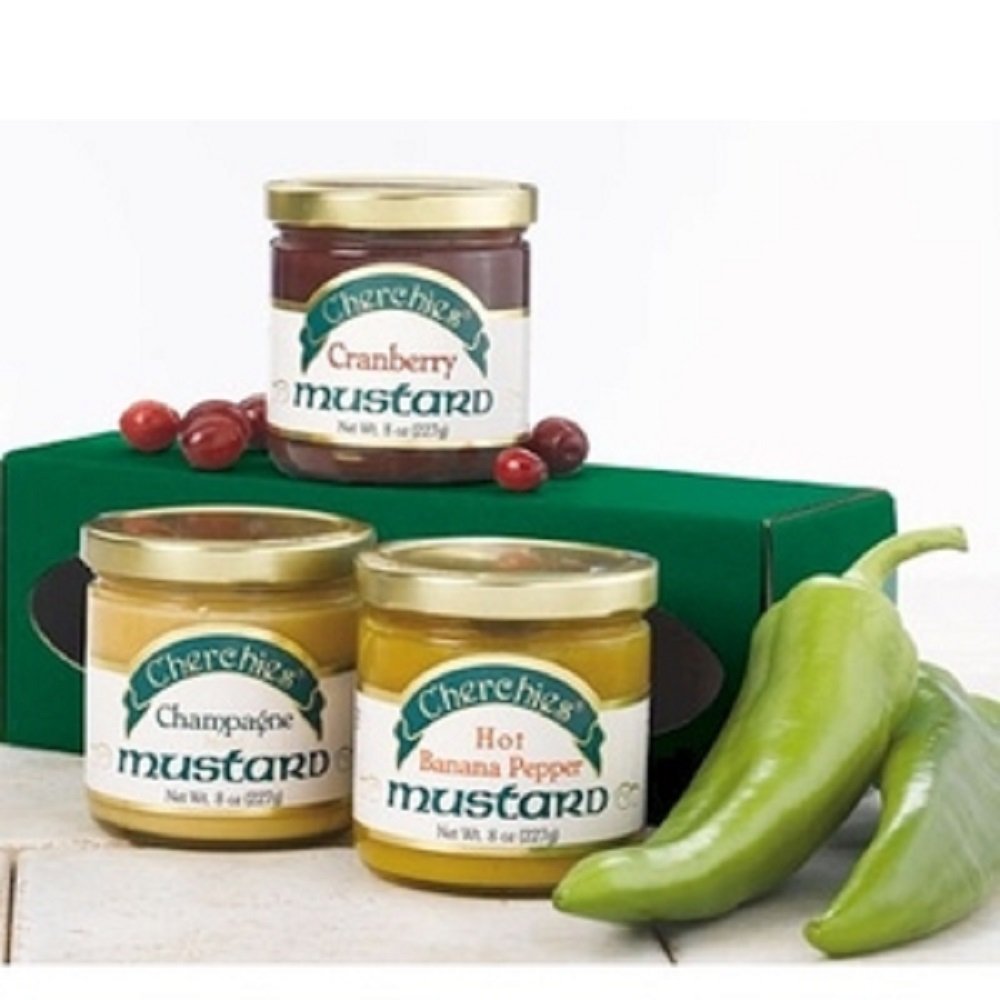 Cherchies Gourmet Mustard Collection Gift Set