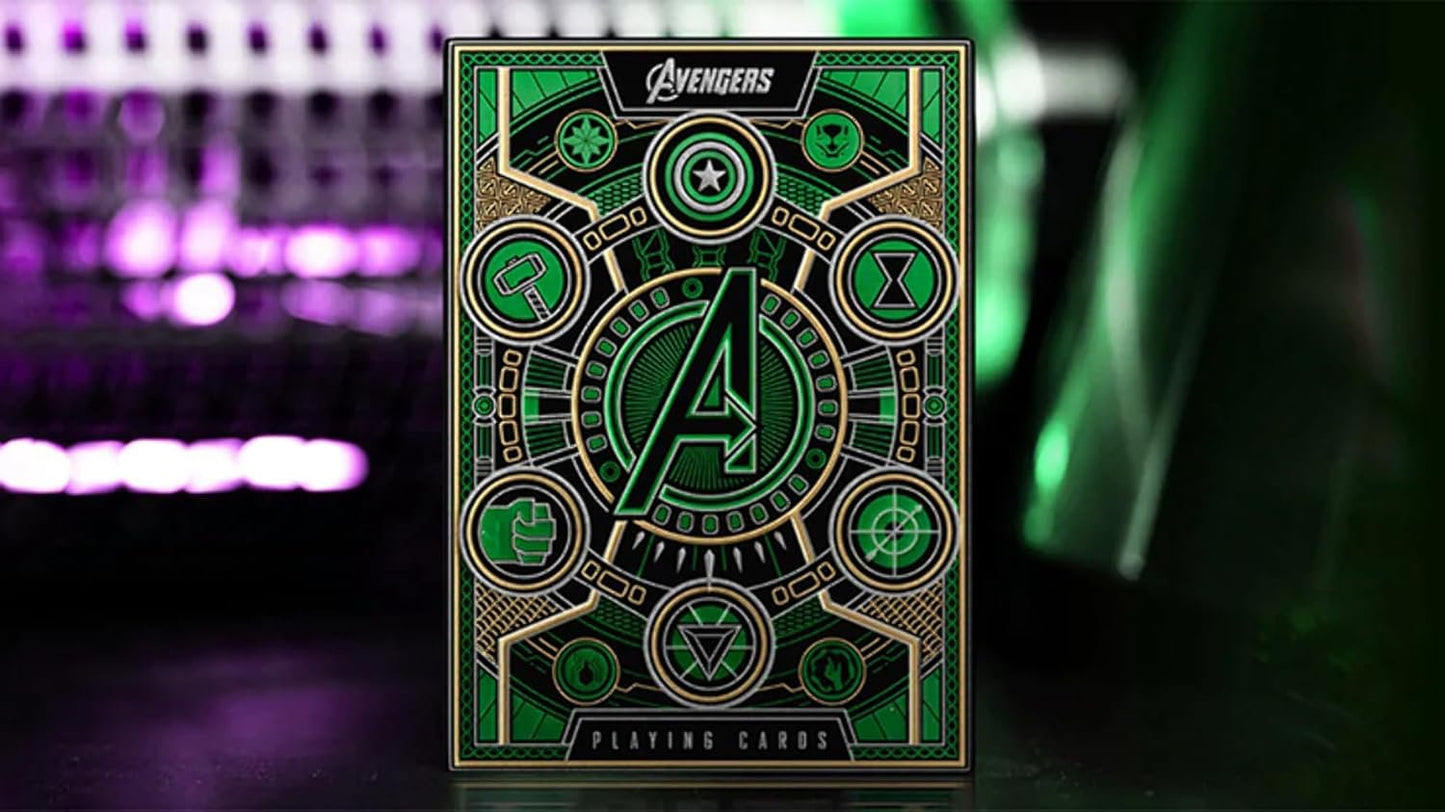 Murphy's Magic Supplies, Inc. Avengers: Green Edition Playing Cards by theory11