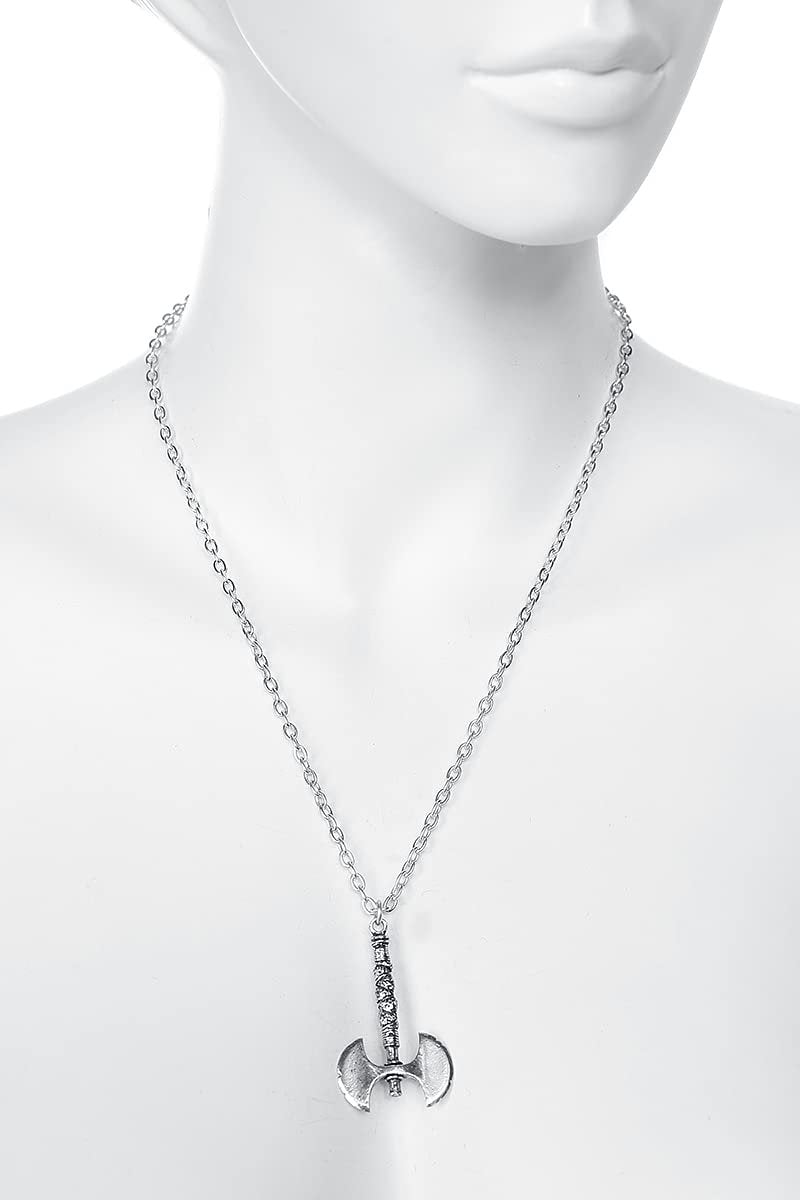 Alchemy Gothic P11 Double Axe Pendant