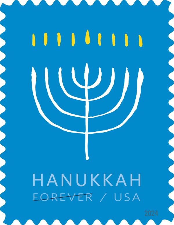 Hanukkah 2024 (Sheet of 20) First-Class Mail Forever Postage Stamps
