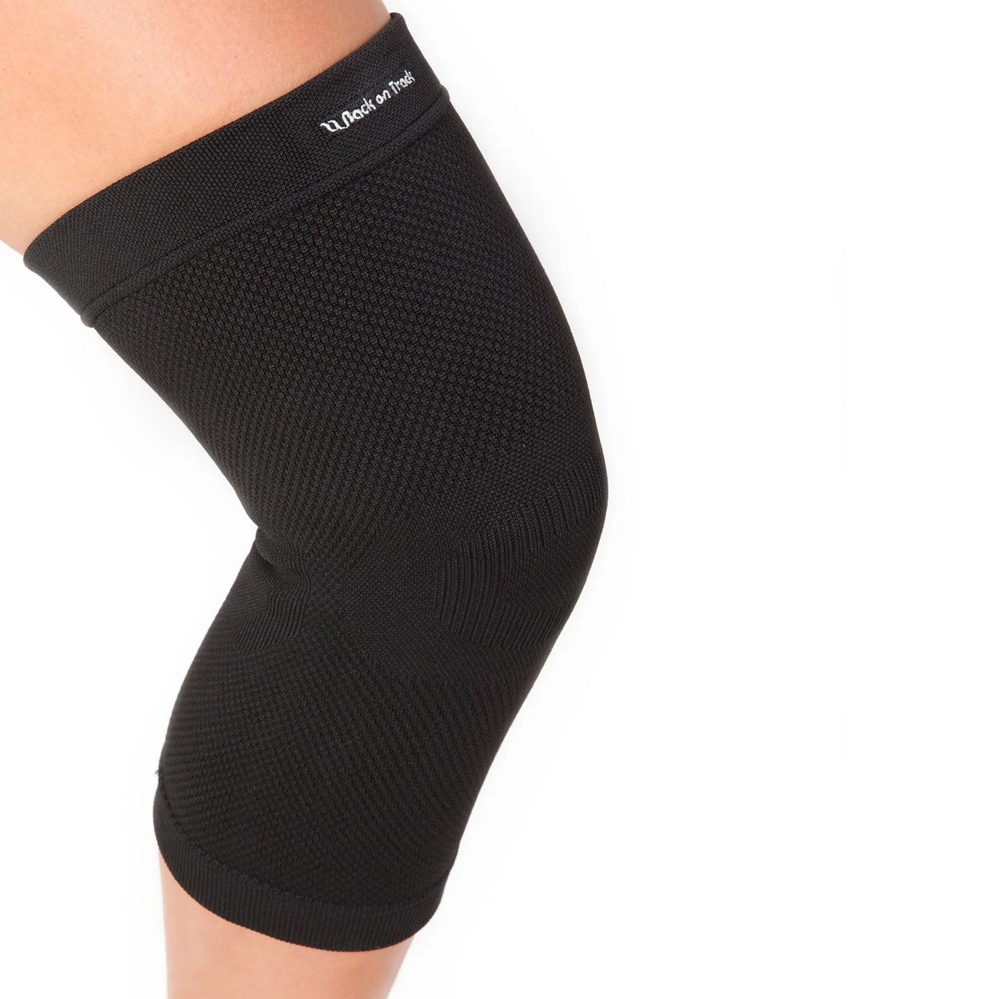 Back on Track Unisex Physio Knee Brace - Support 4-Way Stretch Welltex Supportive Brace for Running, Working Out, Weight Lifting, Sports and Recovery Support