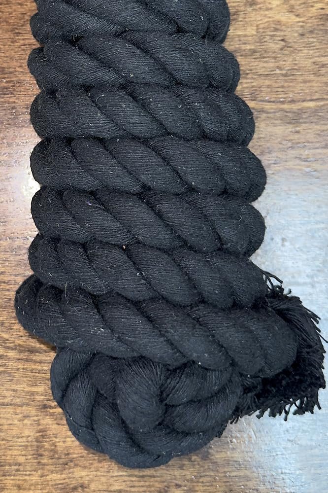 Aime Imports Basic Cotton Lead Rope w/Stud Chain