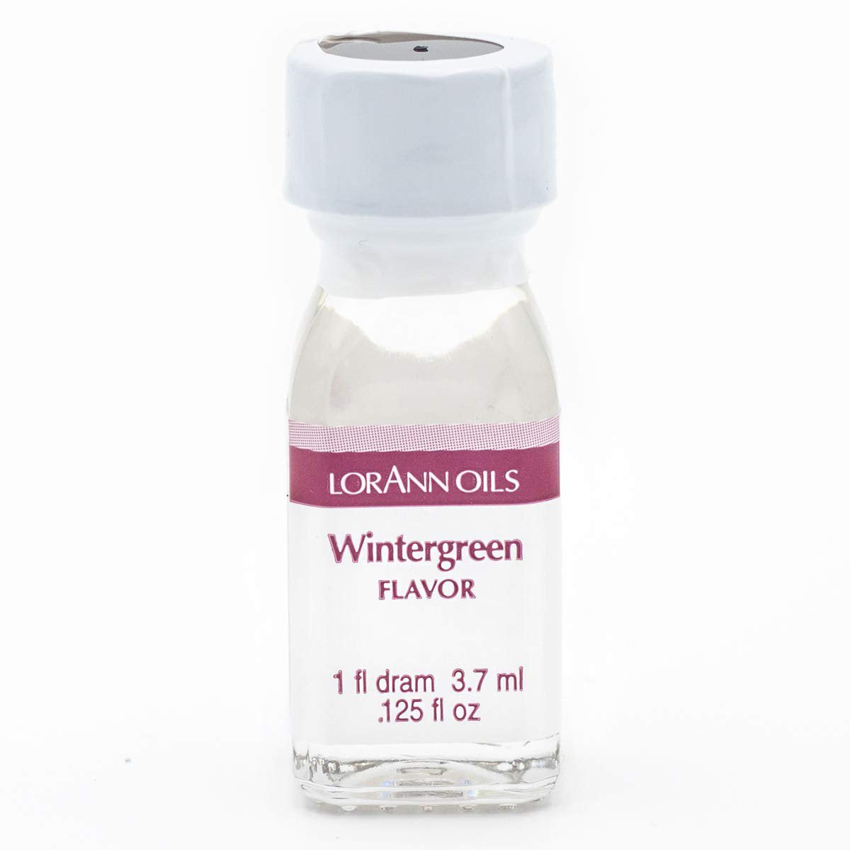 LorAnn Oils Super Strength Flavoring - Used For Candy Making, Flavoring, Baking, Hard Candy, & Flavor Oils - Bold, Natural Flavors 4X Stronger Than Extracts - Wintergreen, Pack of 2, 0.125 fl oz