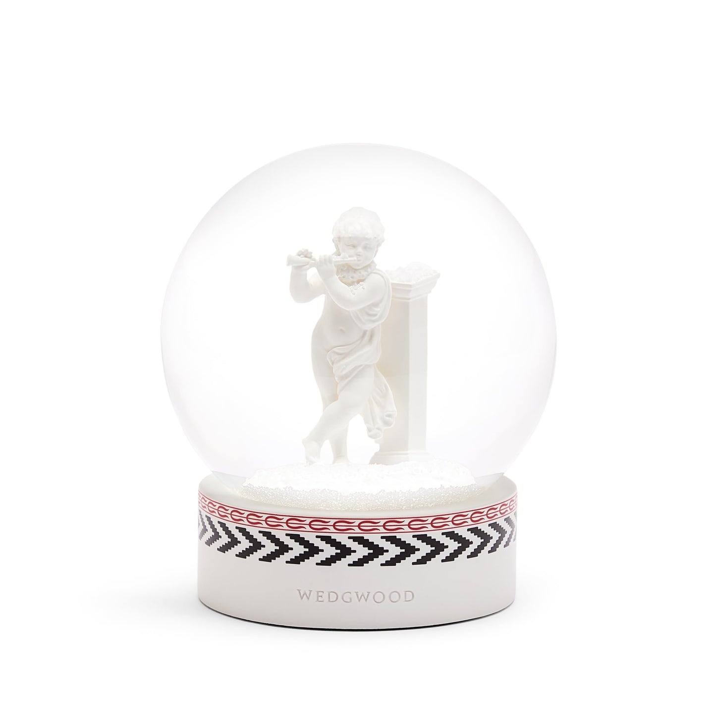 Wedgwood Christmas Cherub Snow Globe