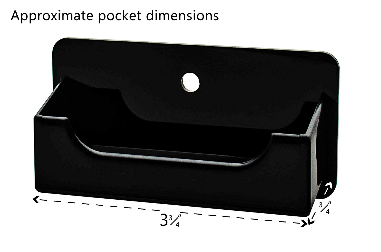 Marketing Holders Multi Pocket Wall Mount Business Card Holder Rack Acrylic