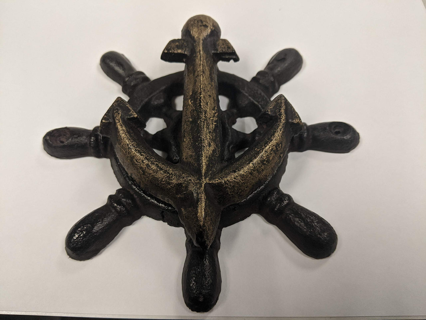 Anchor and Ship's Wheel Doorknocker