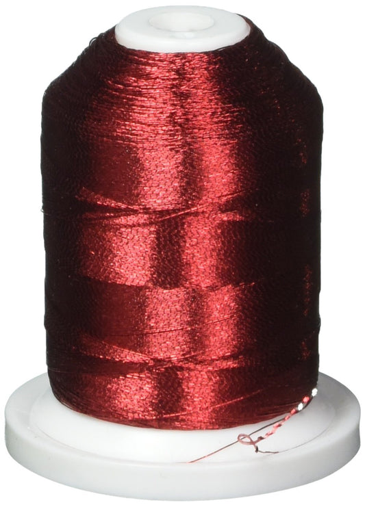 Robison-Anton J Metallic Thread 1,000yd-Red, 1000-Yard, Multicolor