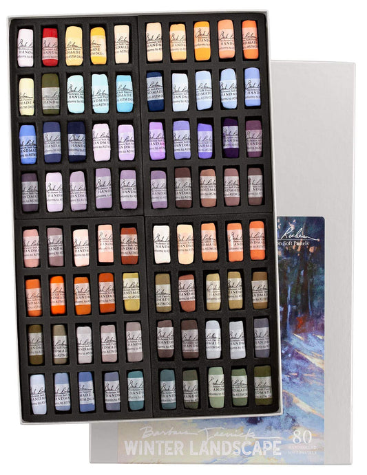 Barbara Jaenicke 80 pc Winter Landscape Pastel Set