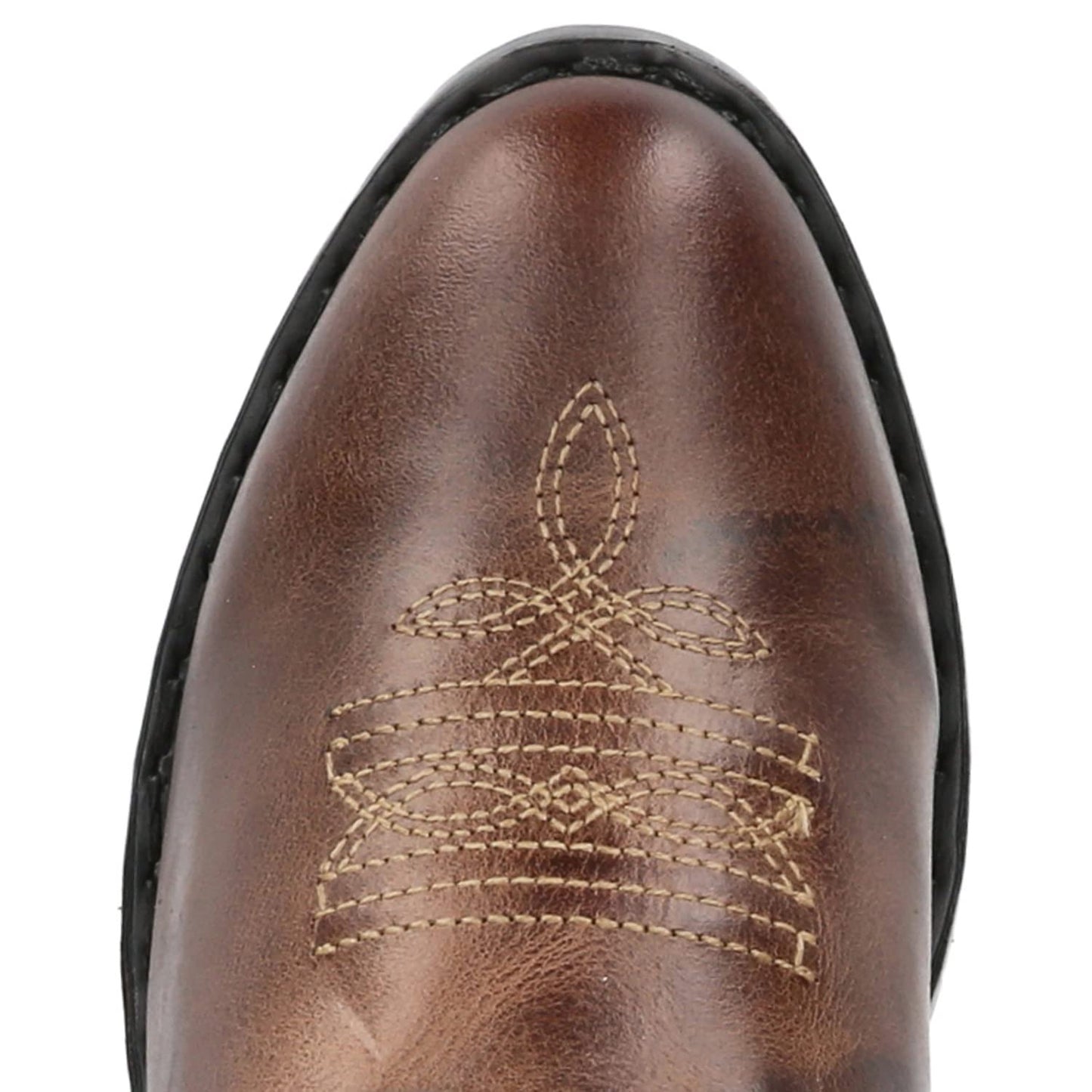 Smoky Children's Kid's Annie Brown Leather Western Cowboy Boot