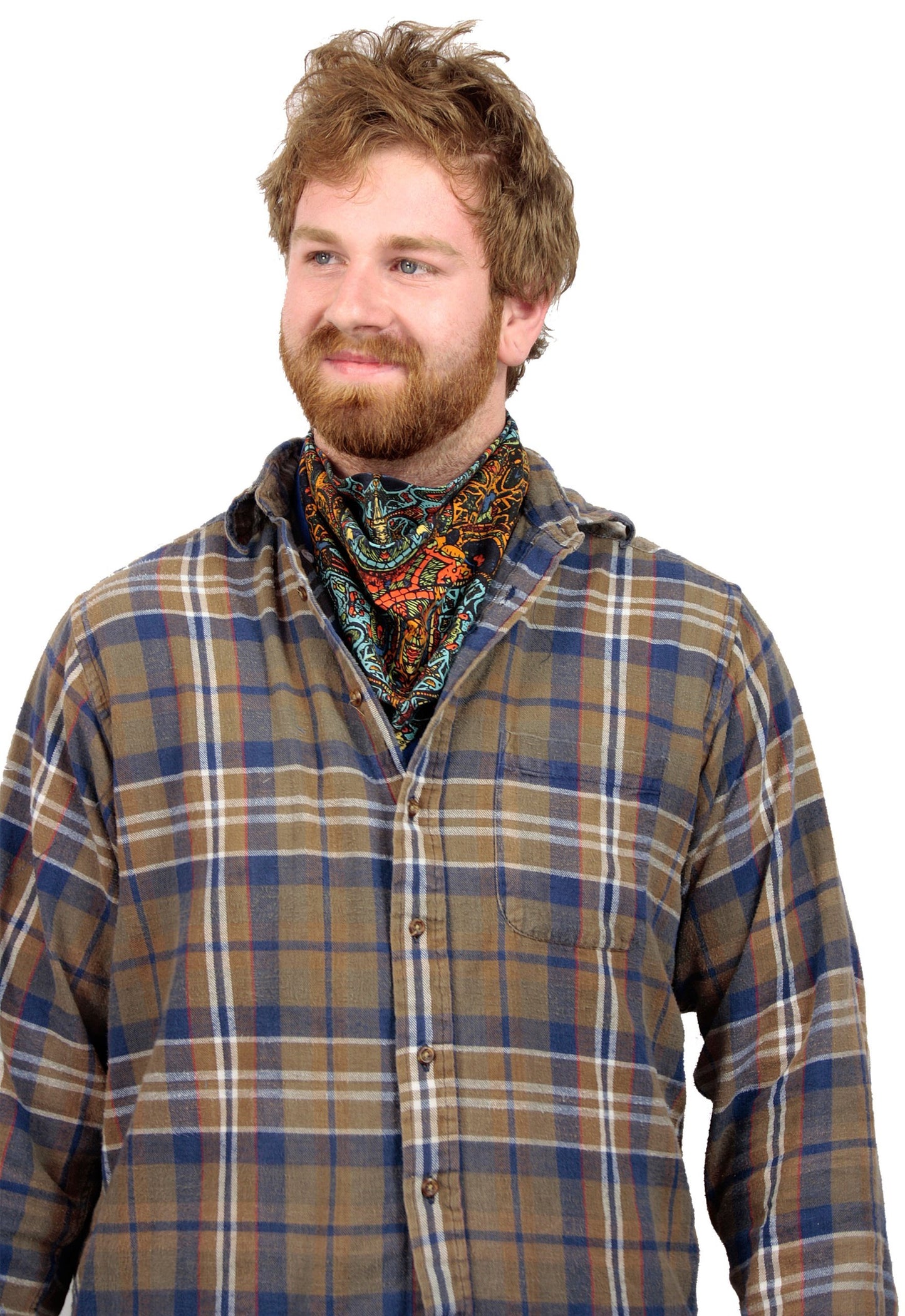 Sunshine Joy 3D Skull Psychedelic Bandana