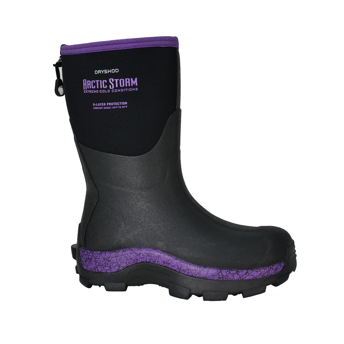 Dryshod Womens Arctic Storm Extreme-Cold Conditions Winter Mid Boot