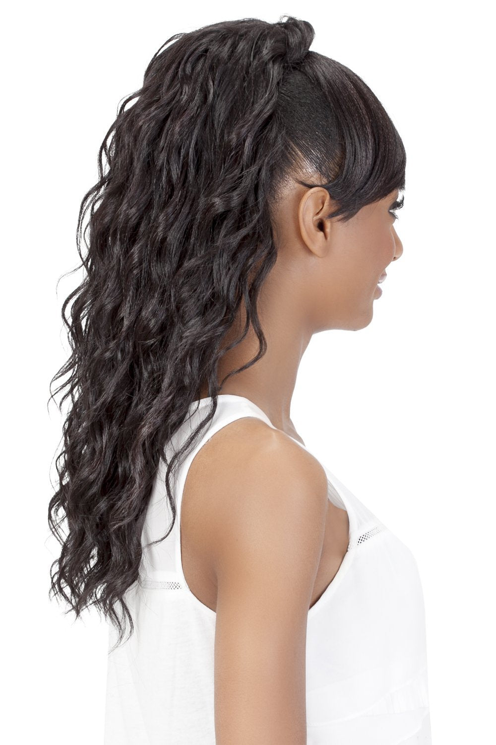 Vivica A Fox Hair Collection BP Kennedi Bang N Pony in Color Wig