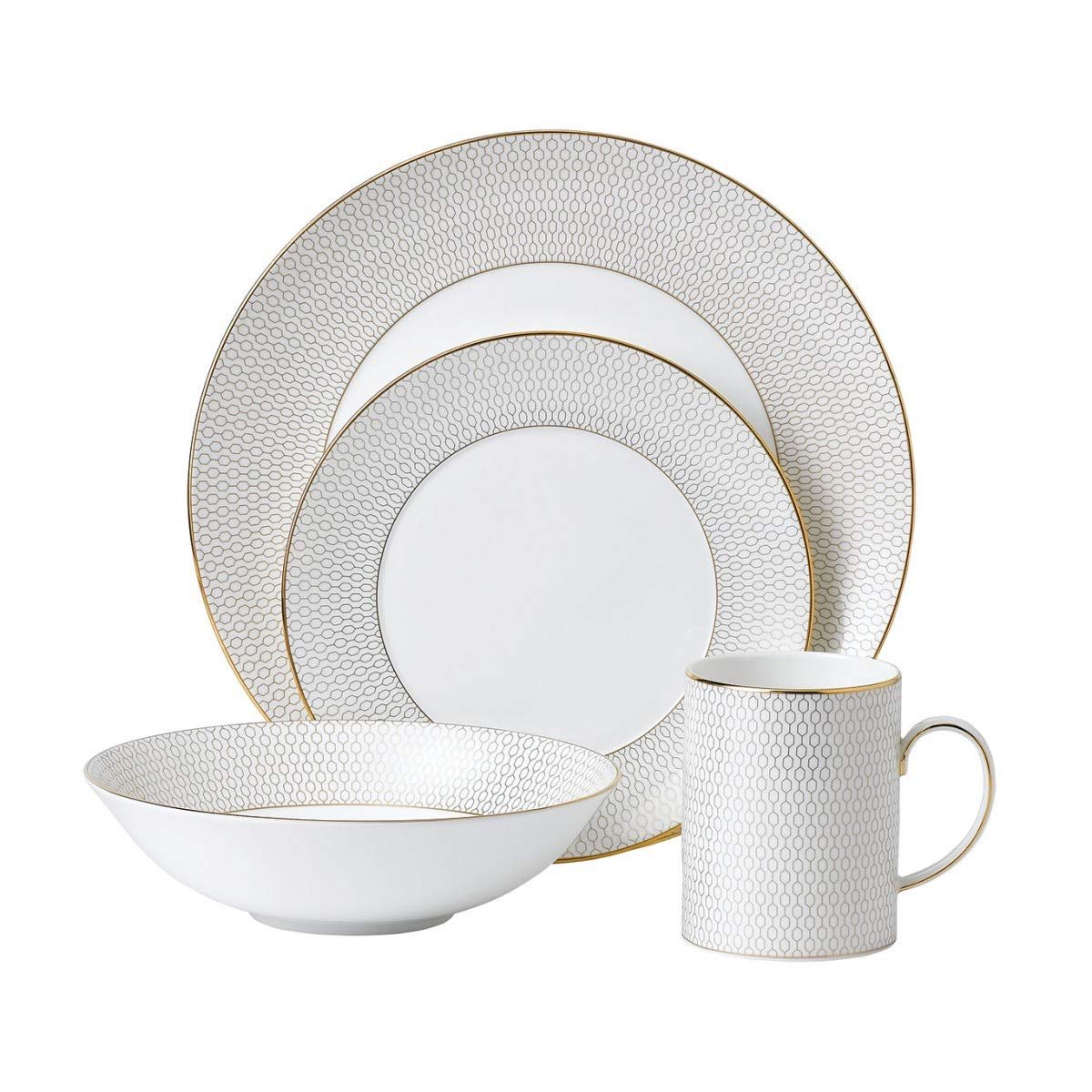 Wedgwood Gio Gold 4-Piece Place Setting
