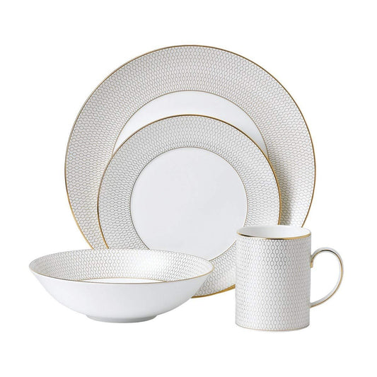 Wedgwood Gio Gold 4-Piece Place Setting
