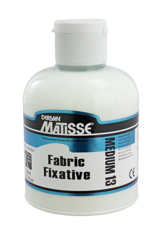 Matisse Fabric Fixative Medium - 250 ml