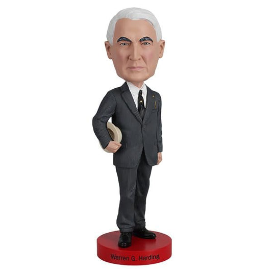 Royal Bobbles Warren G. Harding 29th President of The United States Collectible Bobblehead Statue