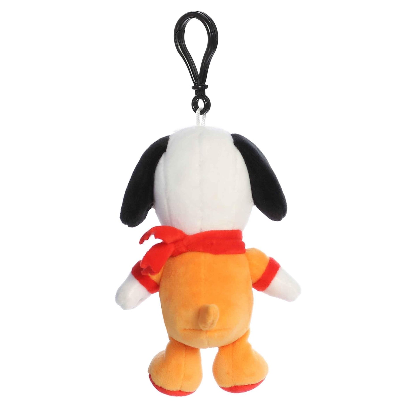 Aurora® Timeless Peanuts® Astronaut Snoopy Clip-On Stuffed Animal - Classic Characters - Lasting Memories - Orange 5 Inches