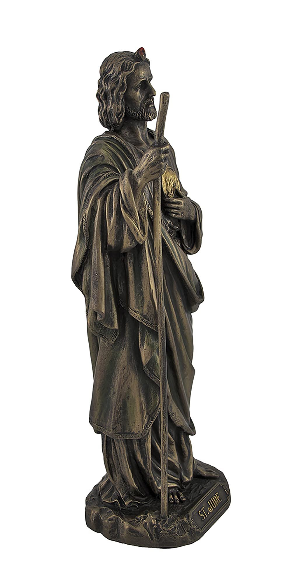 Things2Die4 Bronzed St. Jude Statue 8 in.
