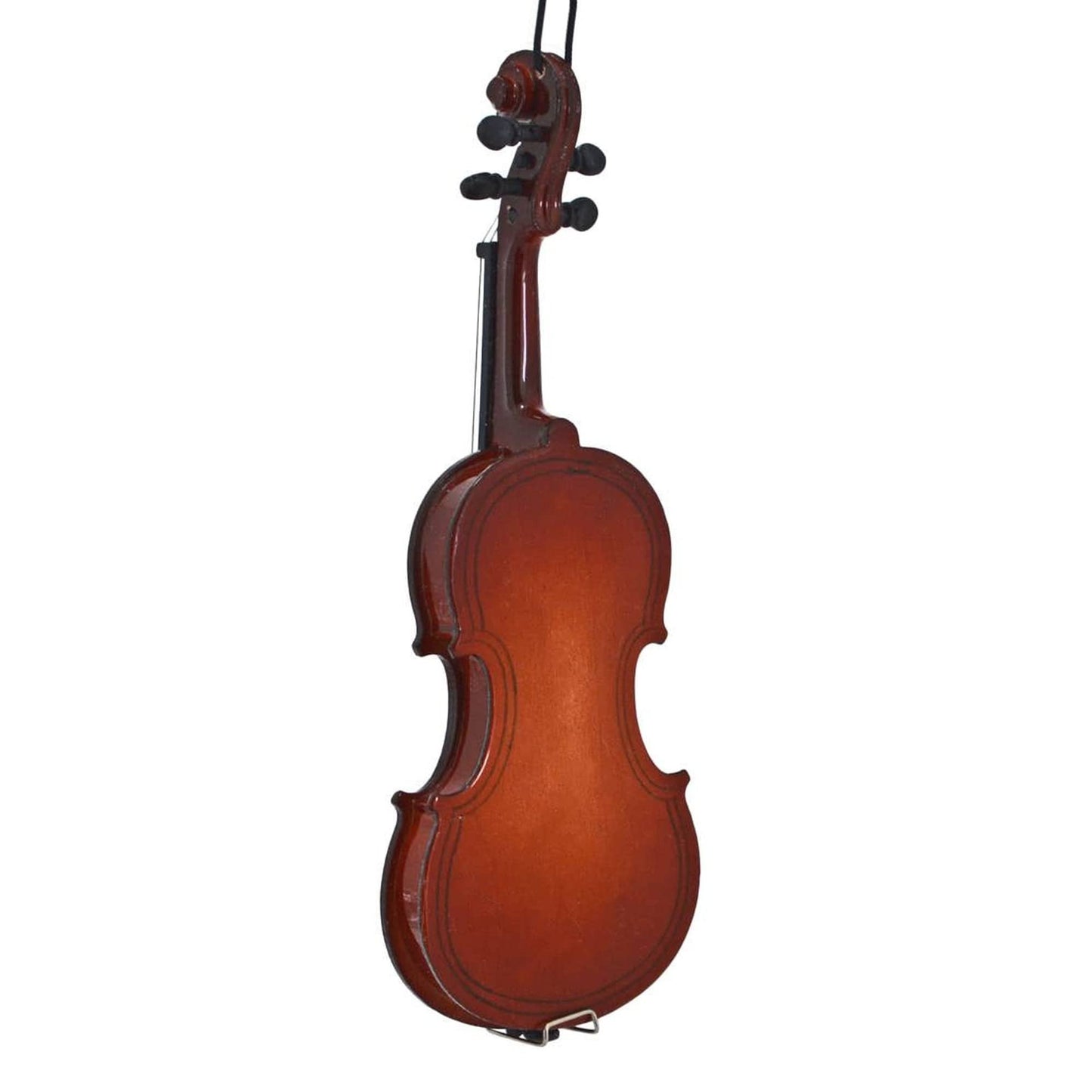 Broadway Gifts 5 Inch Brown Wood Violin Ornament Decoration