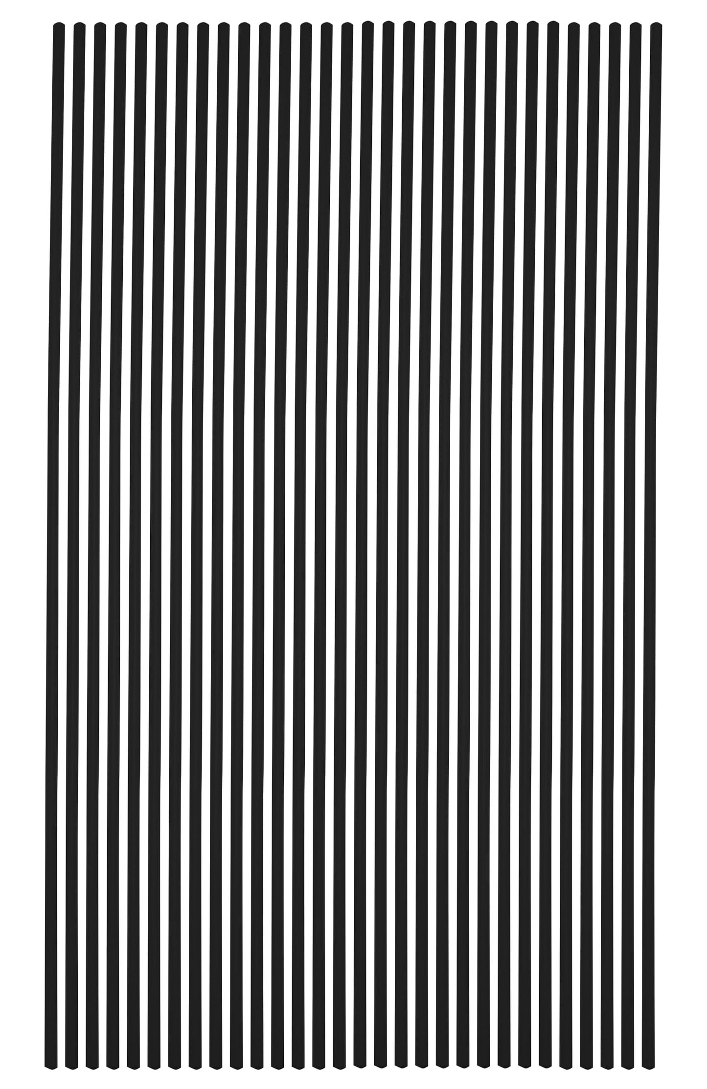 Polypropylene Rod, 1/8" Diameter, 30 Ft, Black