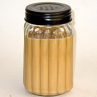 Swan Creek 100% American Soybean 24 Oz. Homespun Jar Candle - Hazelnut