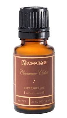 Aromatique Cinnamon Cider Refresher Oil - Home Fragrance, Long Lasting Room Air Freshener Essential Oil Deodorizer Nonstop Freshness Aromatherapy Xmas Christmas Gifts Notes of Apple, Pear, Rose .5oz