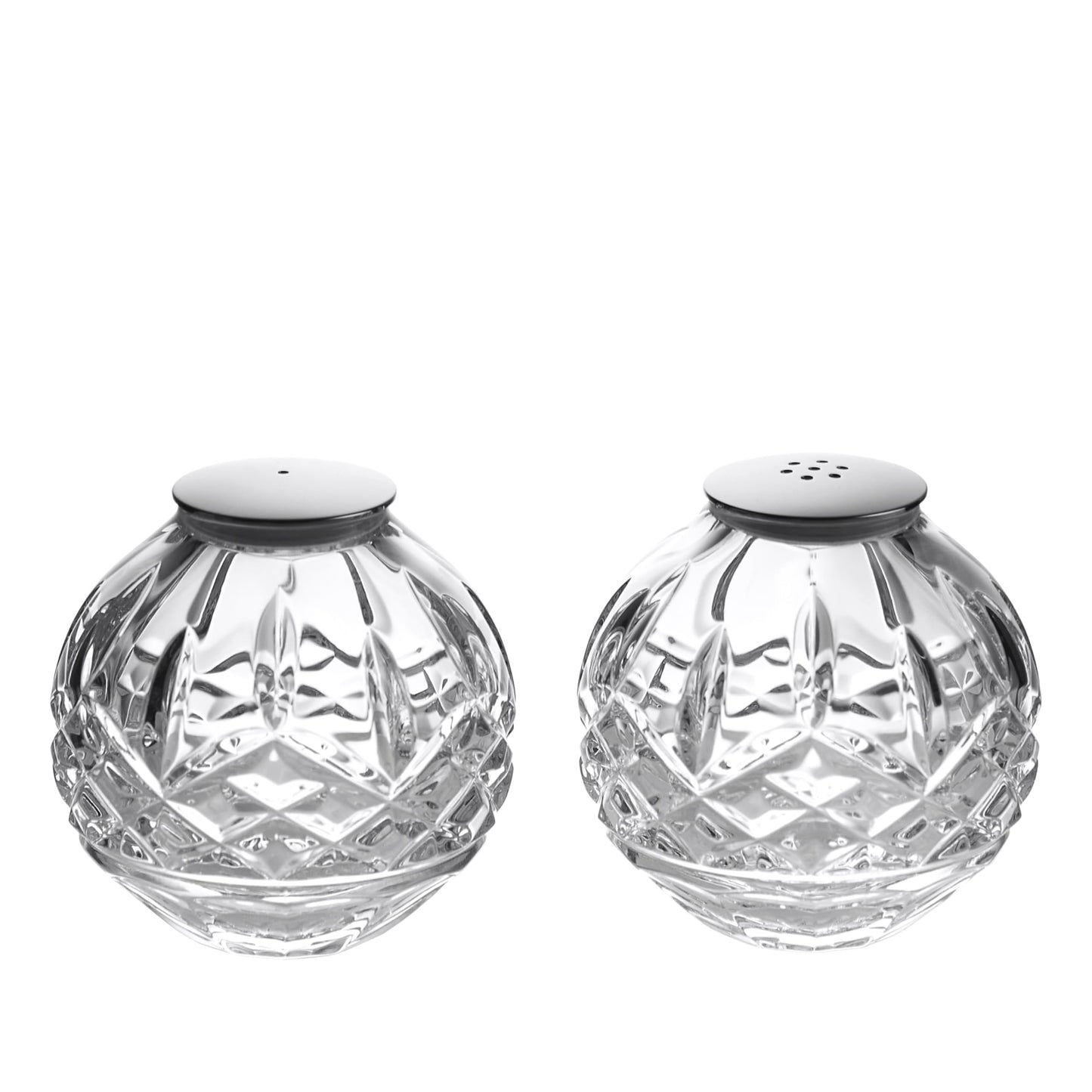 Waterford Lismore Sphere Salt & Pepper Set, 2.7in, Clear