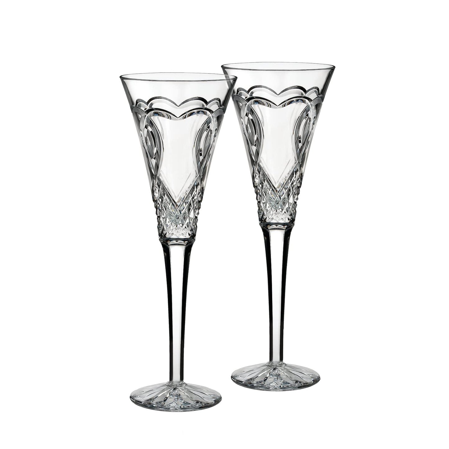 Waterford Wedding Toasting Flute Pair